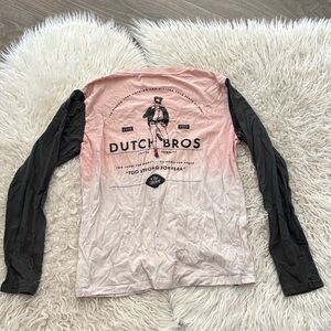 Dutch Bros BE AWARE ombré Longsleeve